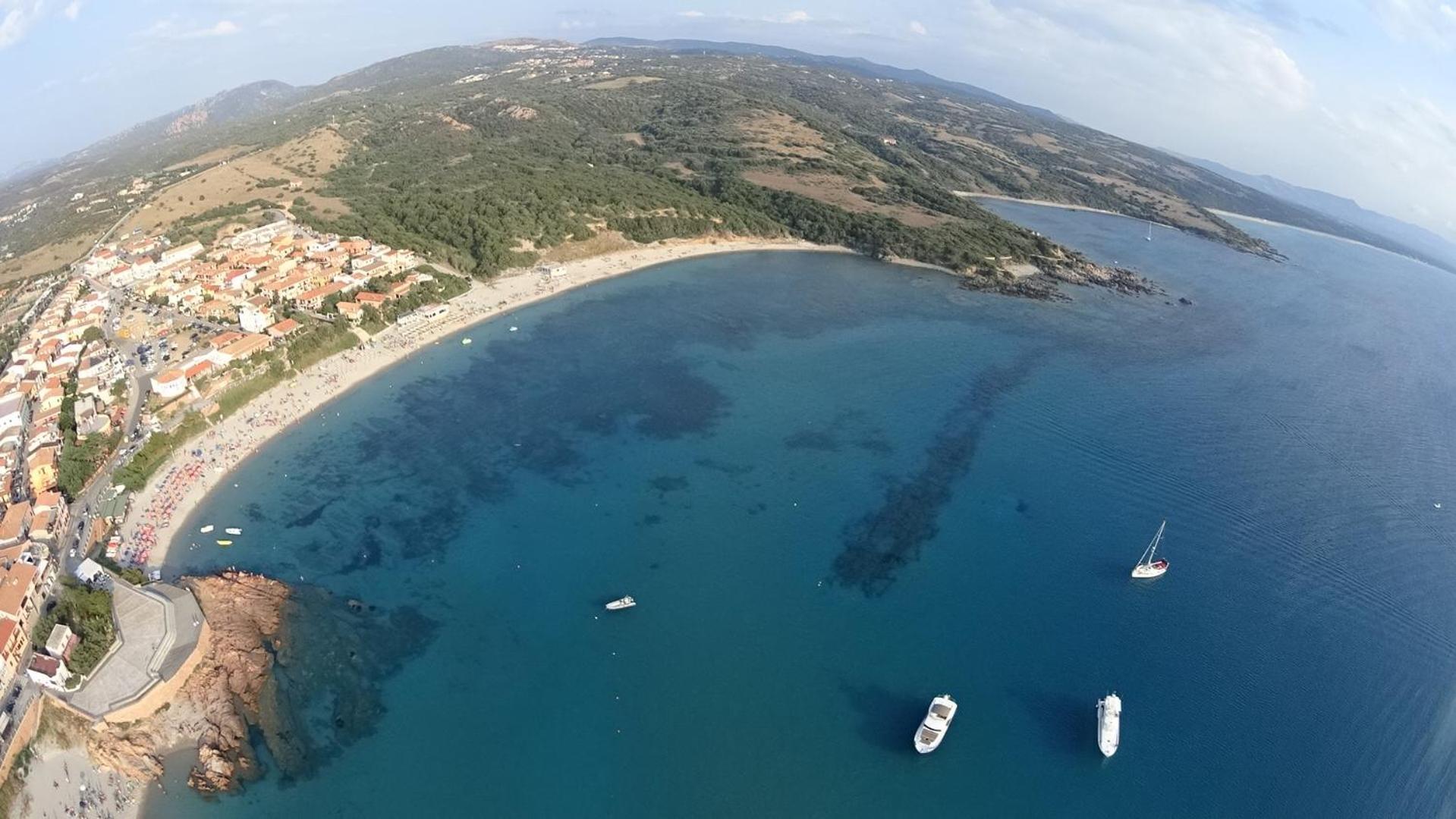 Borgo Spiaggia Vista Mare Isola Rossa Exteriér fotografie